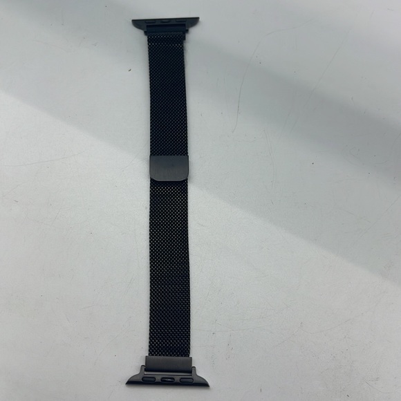 NIOB Posh Tech Infinity Black Stainless Steel Apply Watch Band - Picture 2 of 6